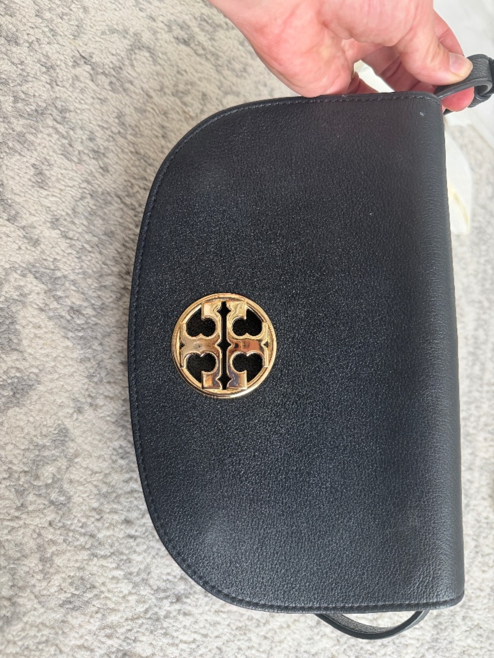 Tory burch black crossbody bag